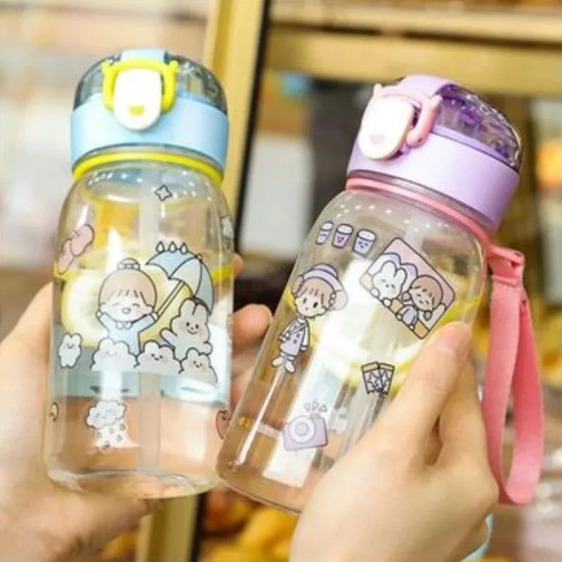 Garrafa de bichinho 500ml cores sortidas desenhos variados