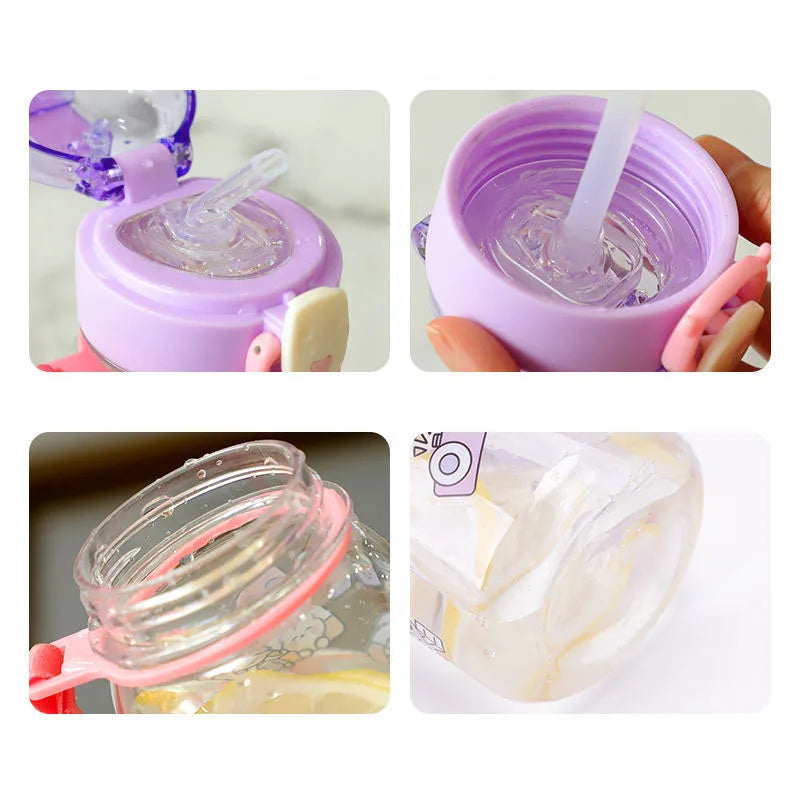 Garrafa de bichinho 500ml cores sortidas desenhos variados